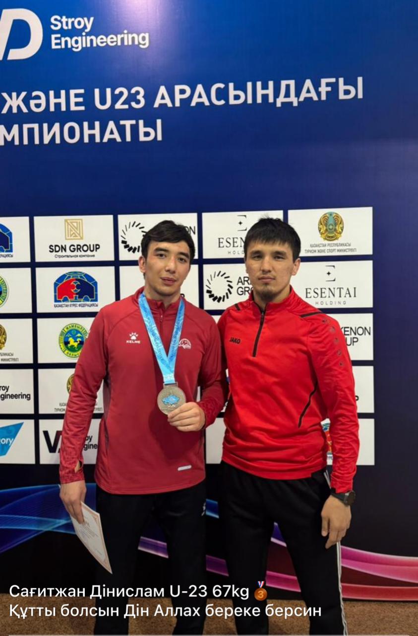 Sagitzhan Dinislam took the 3rd place